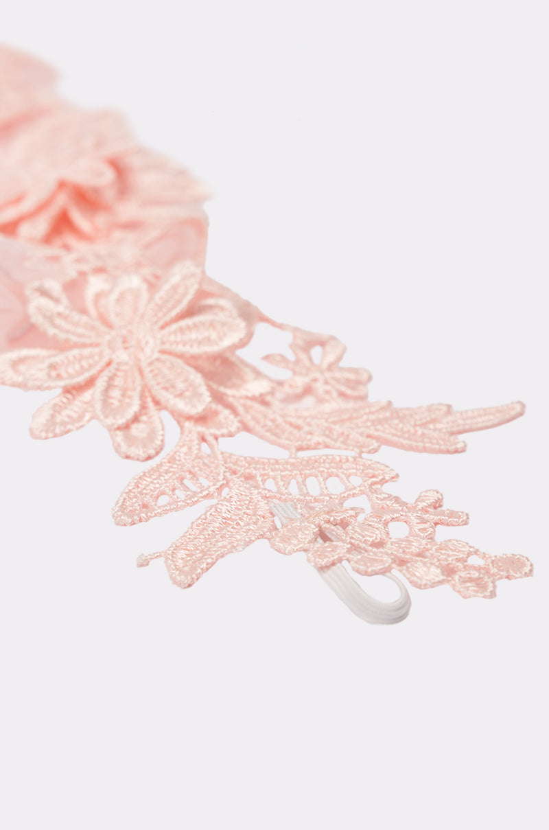 ULTIMATE APPLIQUE FINGERLESS GLOVES