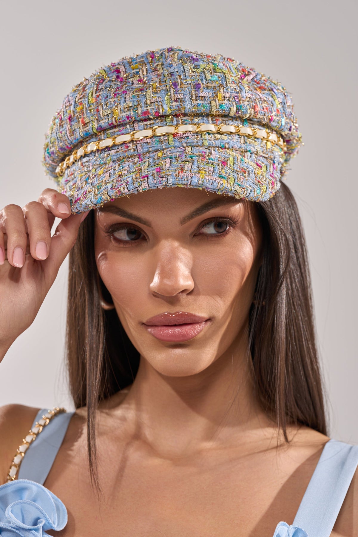 I HAVE CLASS TWEED BRIM HAT