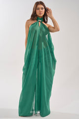 MAKE A STATEMENT CAPE IN GREEN