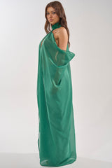 MAKE A STATEMENT CAPE IN GREEN