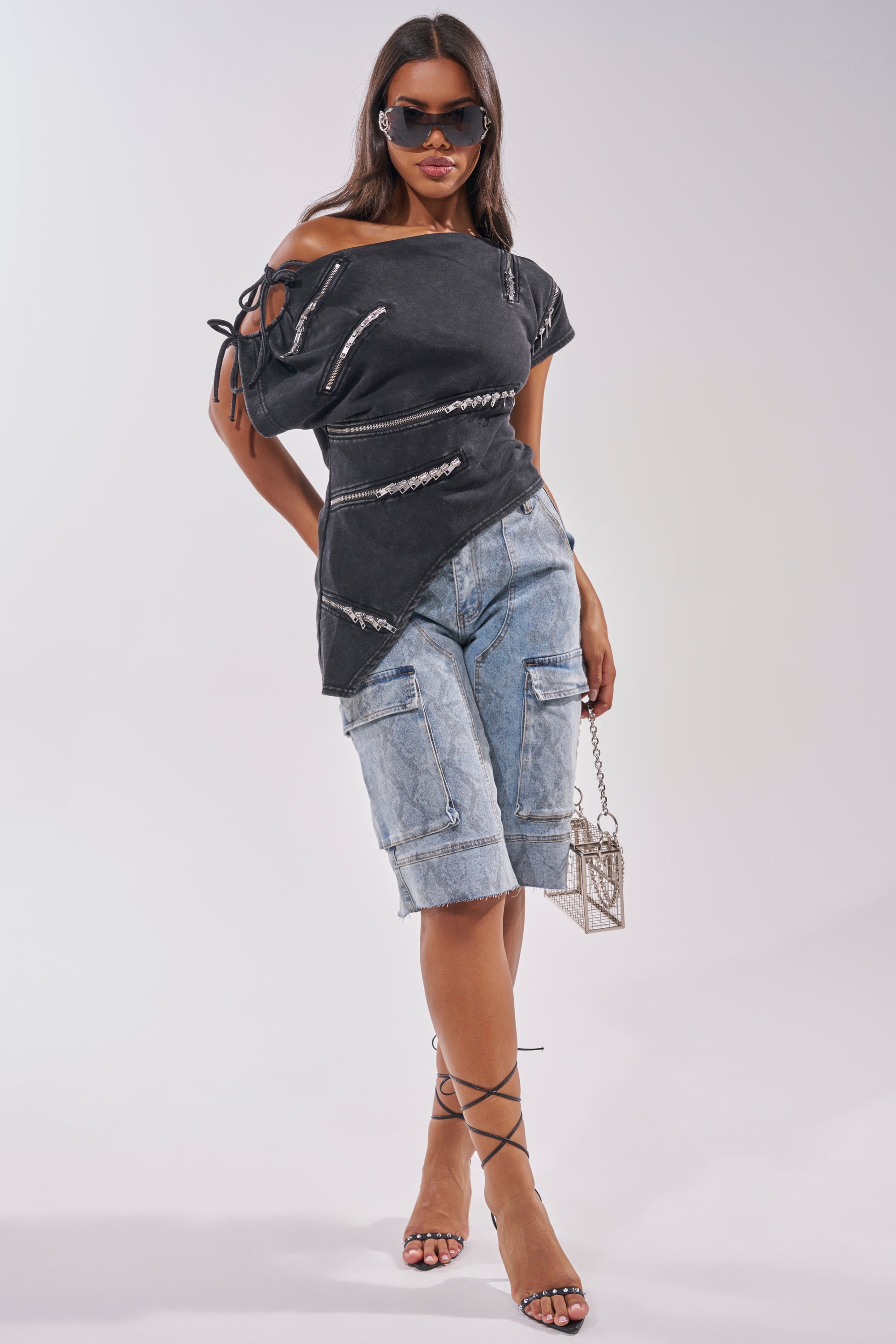 LITTLE SNAKE BERMUDA SHORT