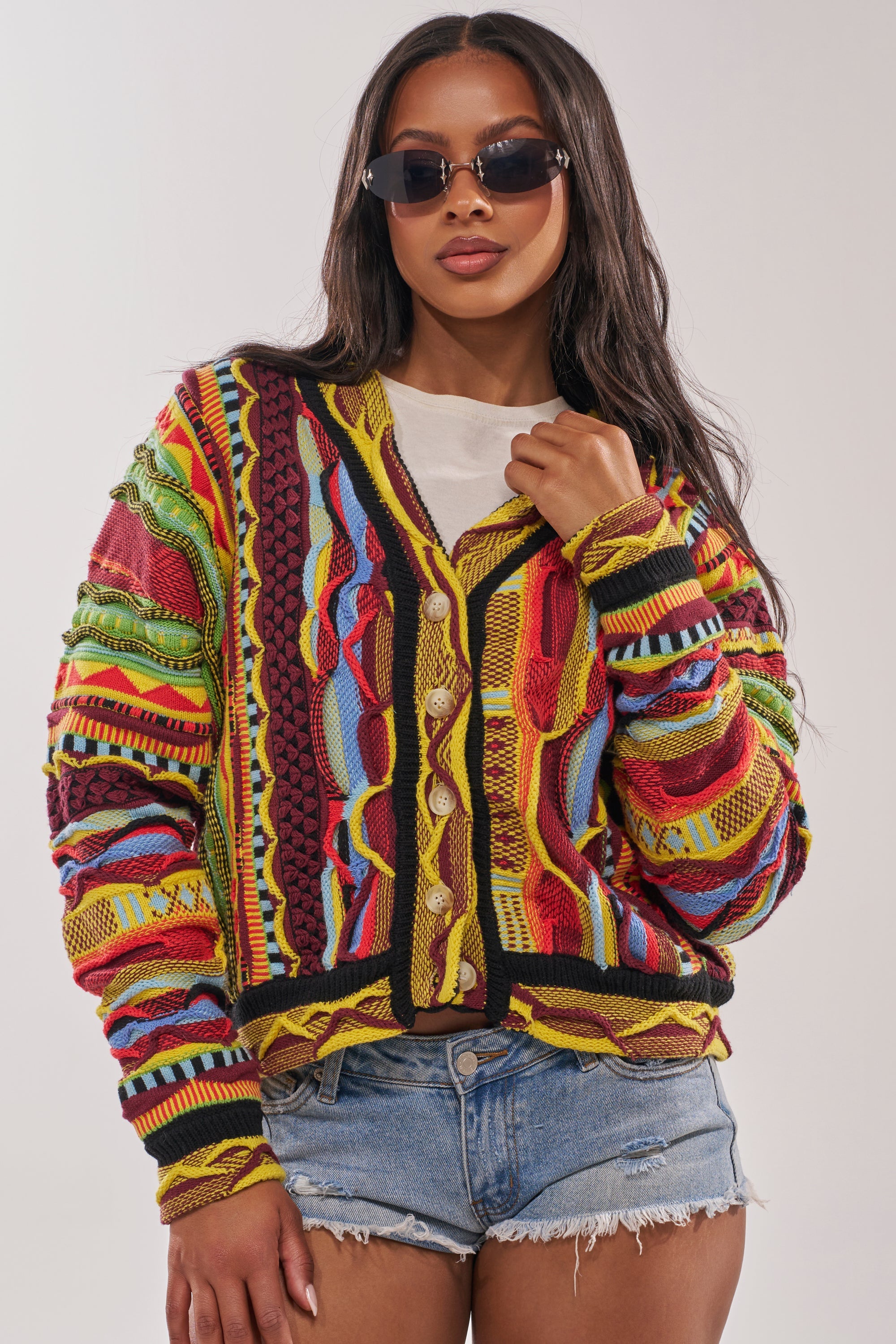 MADE YA LOOK KNIT SWEATER