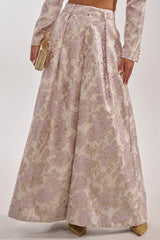 CHERI BROCADE WIDE LEG PANT