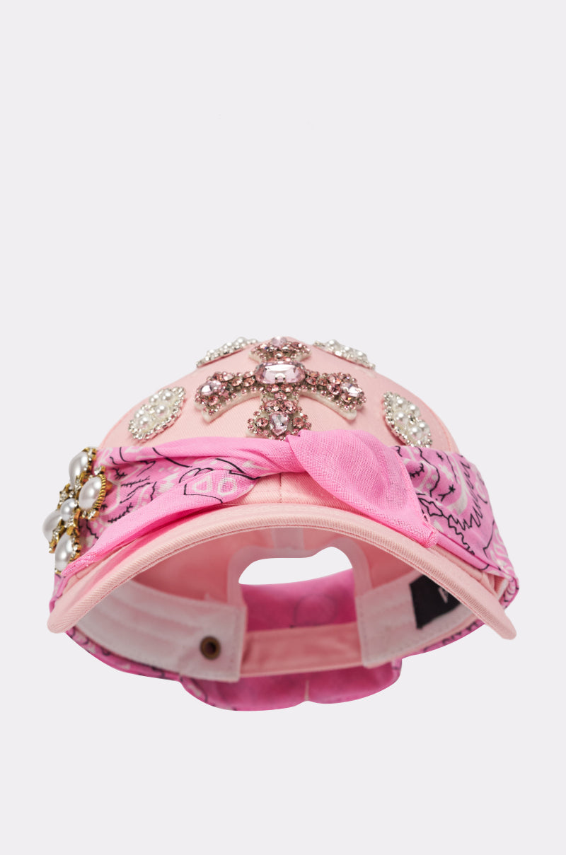 ASTRA PAISLEY BROOCH HAT