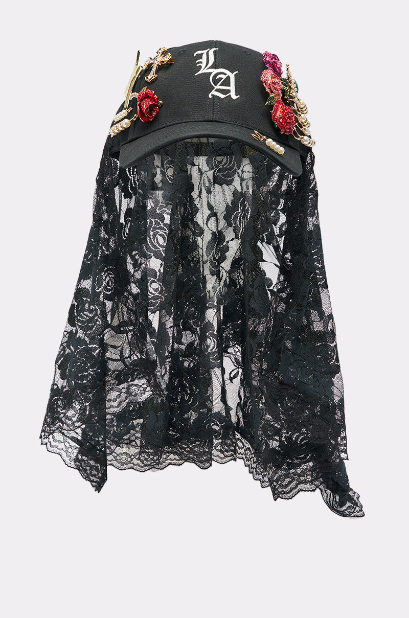 CITY GIRL LUXE BROOCH HAT