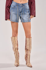 DRIP CITY DENIM SHORT