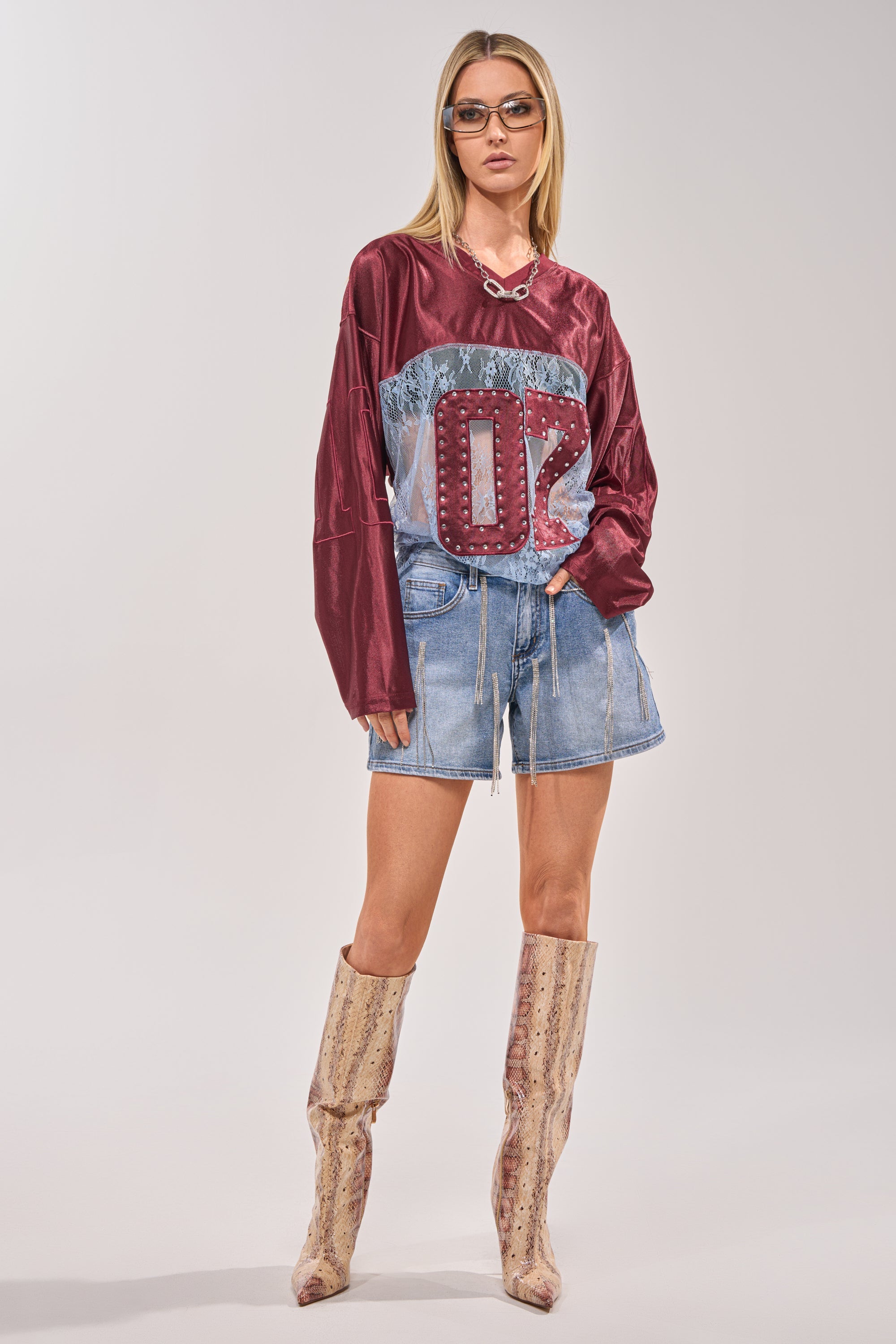 DRIP CITY DENIM SHORT