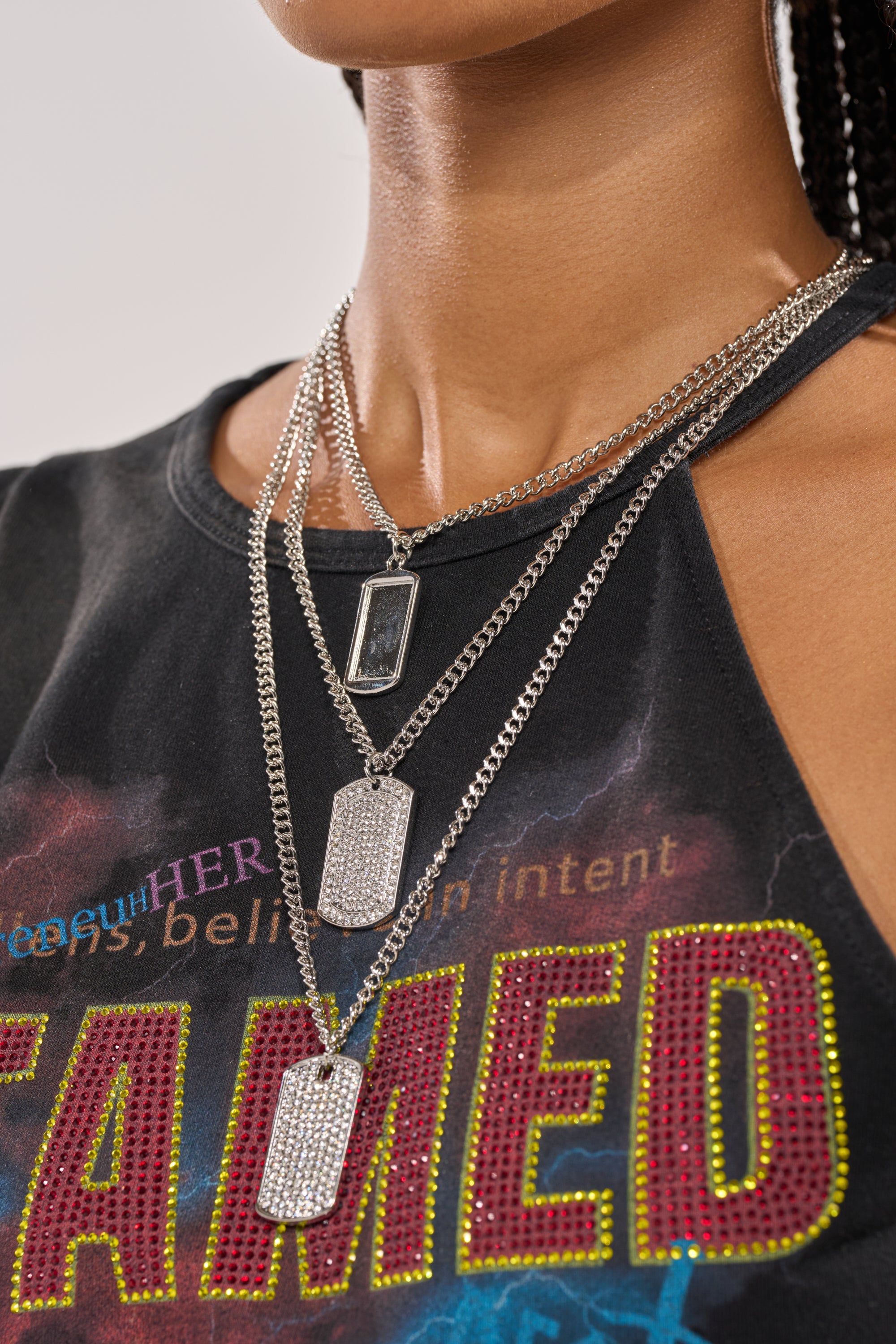 DOG TAG BUT MAKE IT CUTE NECKLACE