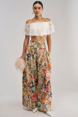 GIVE ME A FLOWER TROUSER