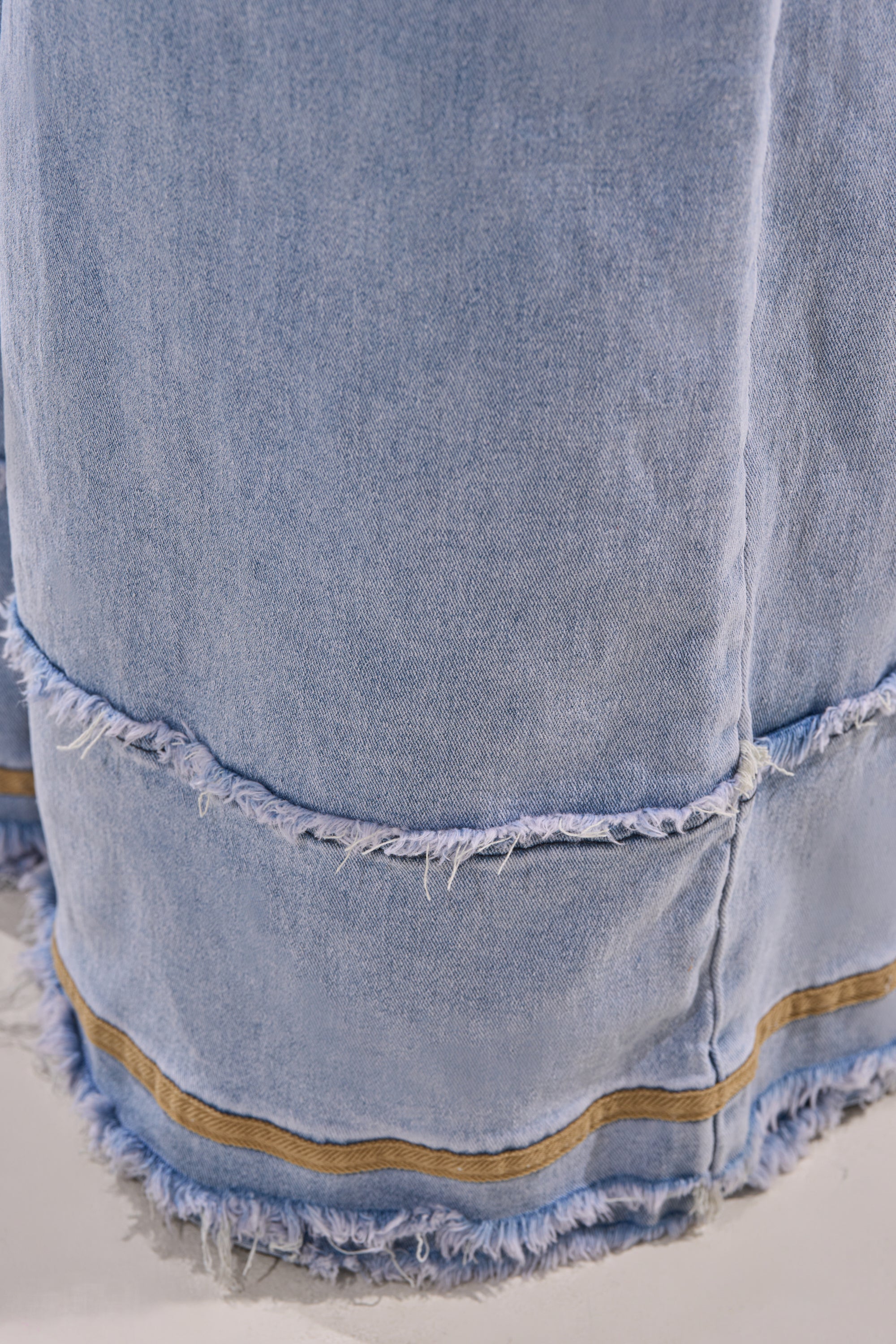 AT LEAST I LOOK CUTE DENIM JUMPSUIT
