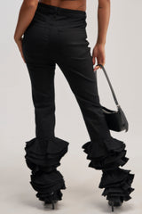 NOT ENOUGH RUFFLES DENIM
