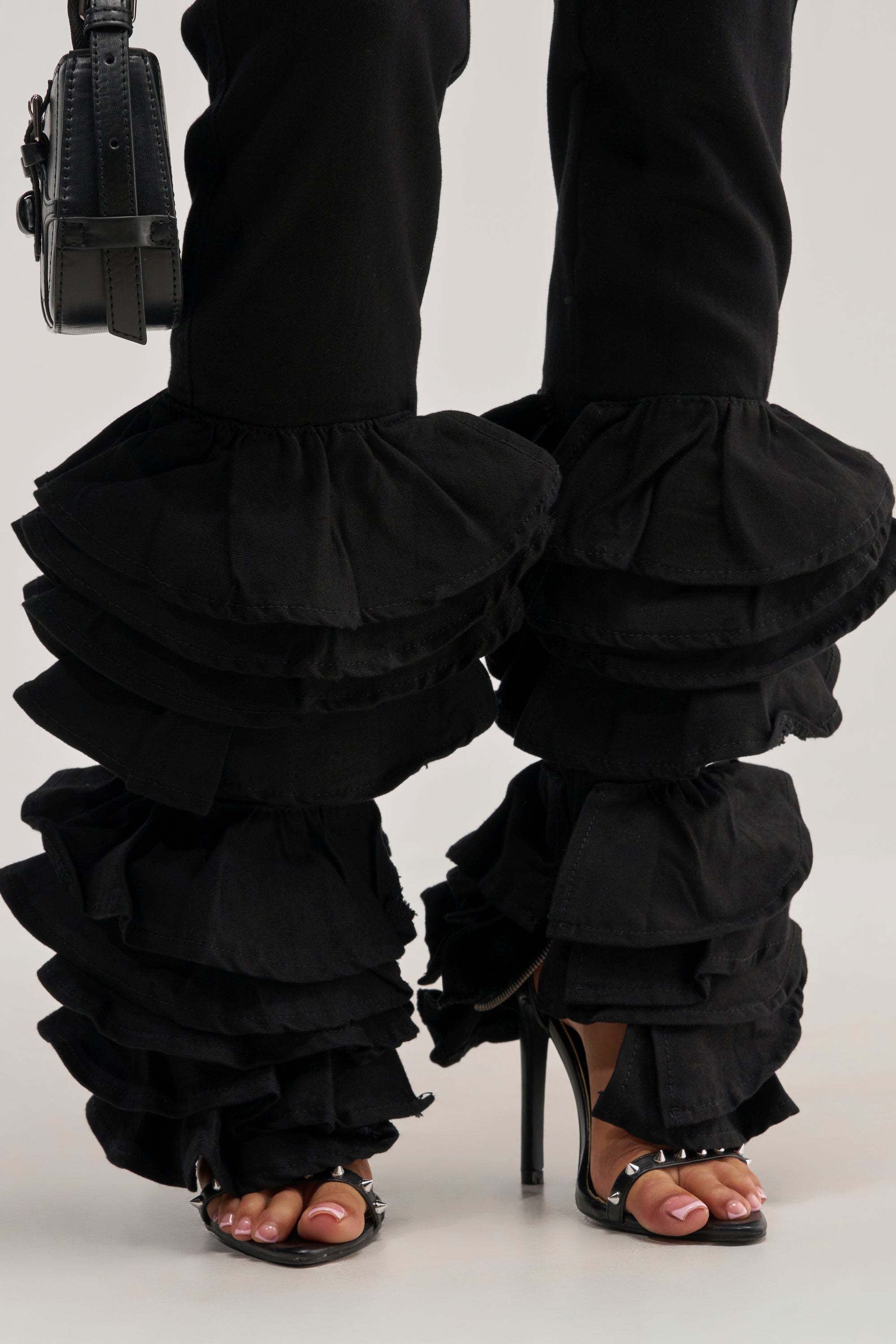 NOT ENOUGH RUFFLES DENIM