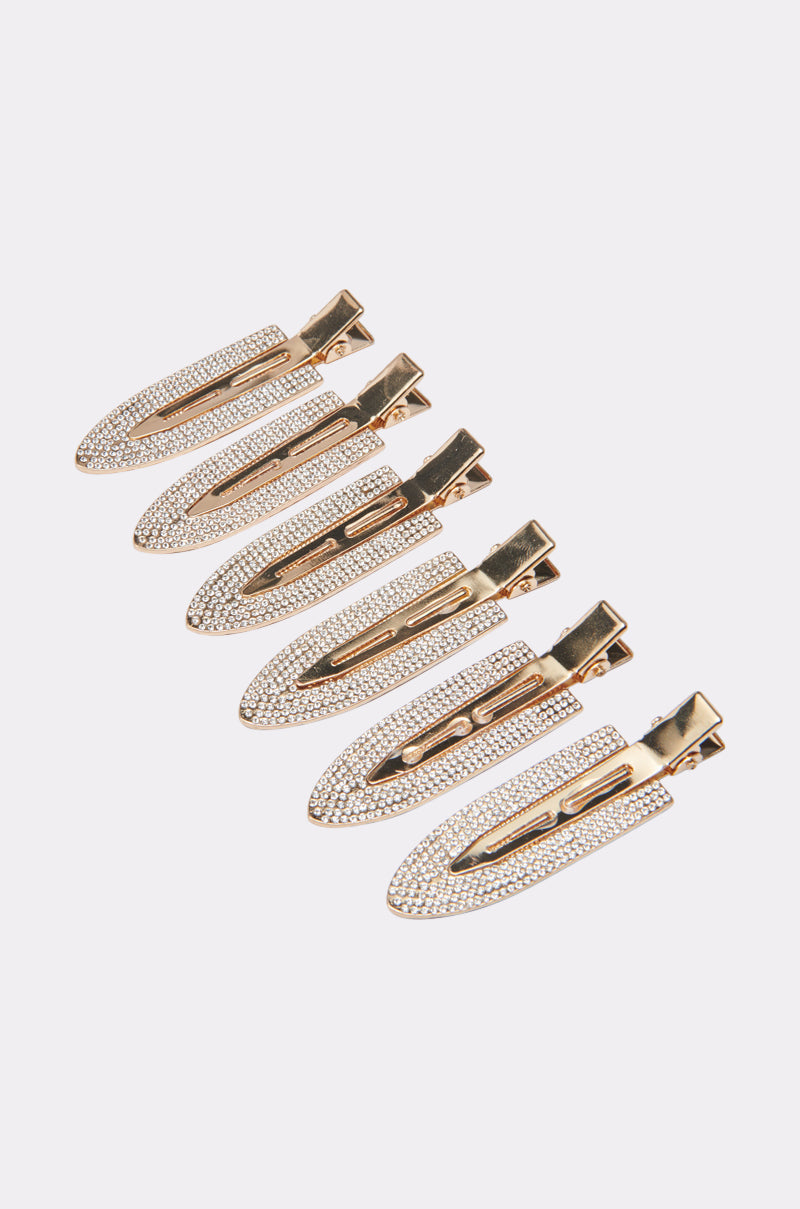TOO PRETTY FOR THIS BLING HAIR CLIPS