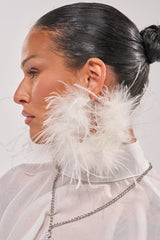 LET ME FLY HOOP EARRING