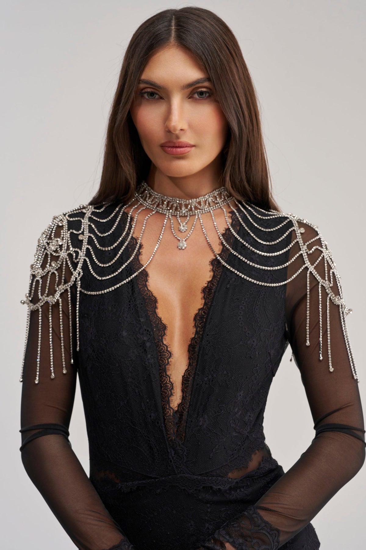 PAY MY BILLS BODY CHAIN