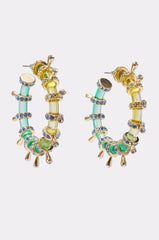 FOR THE VIBES HOOP EARRING