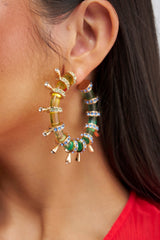 FOR THE VIBES HOOP EARRING