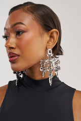 GIRL PLEASE DIAMOND EARRING