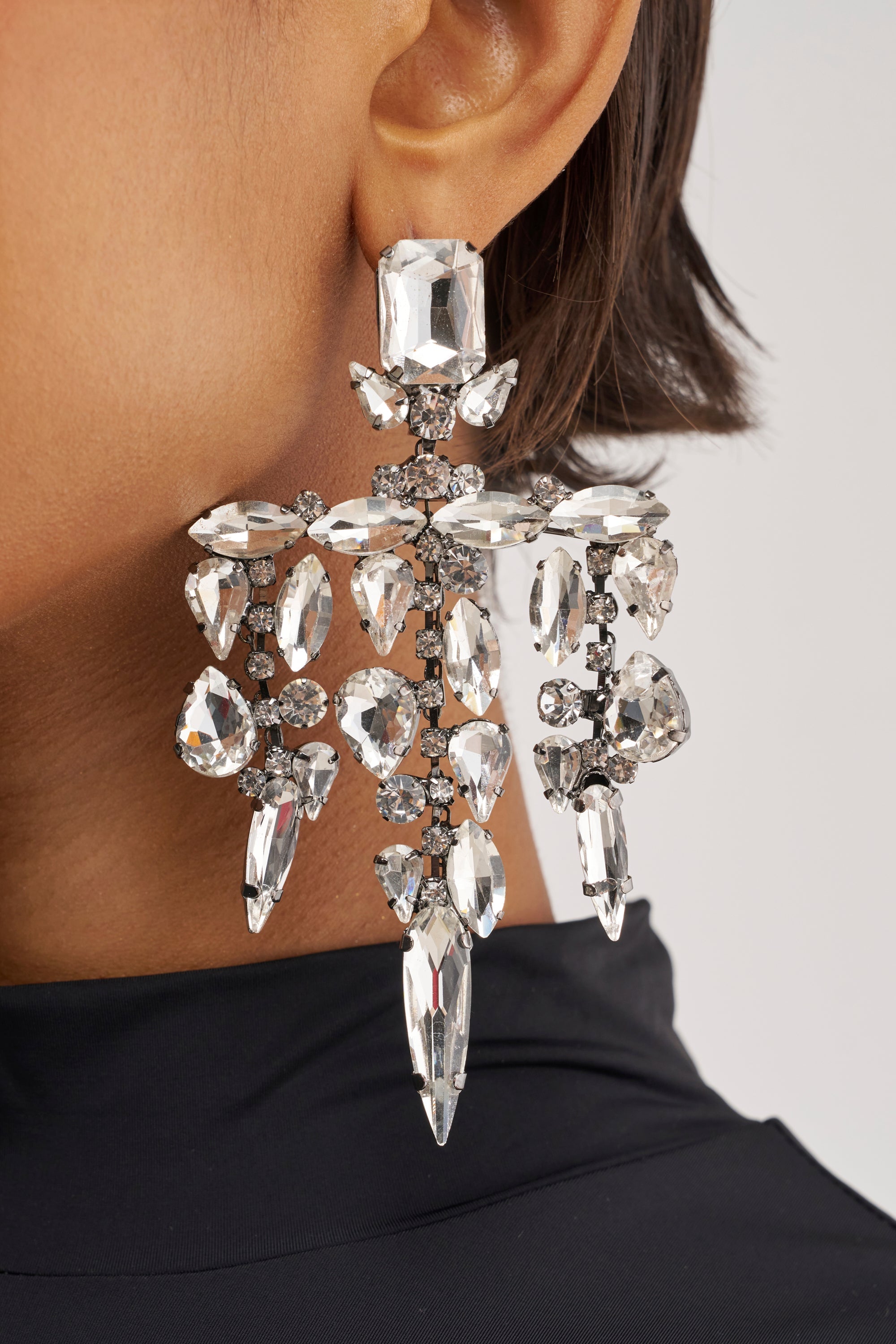 GIRL PLEASE DIAMOND EARRING