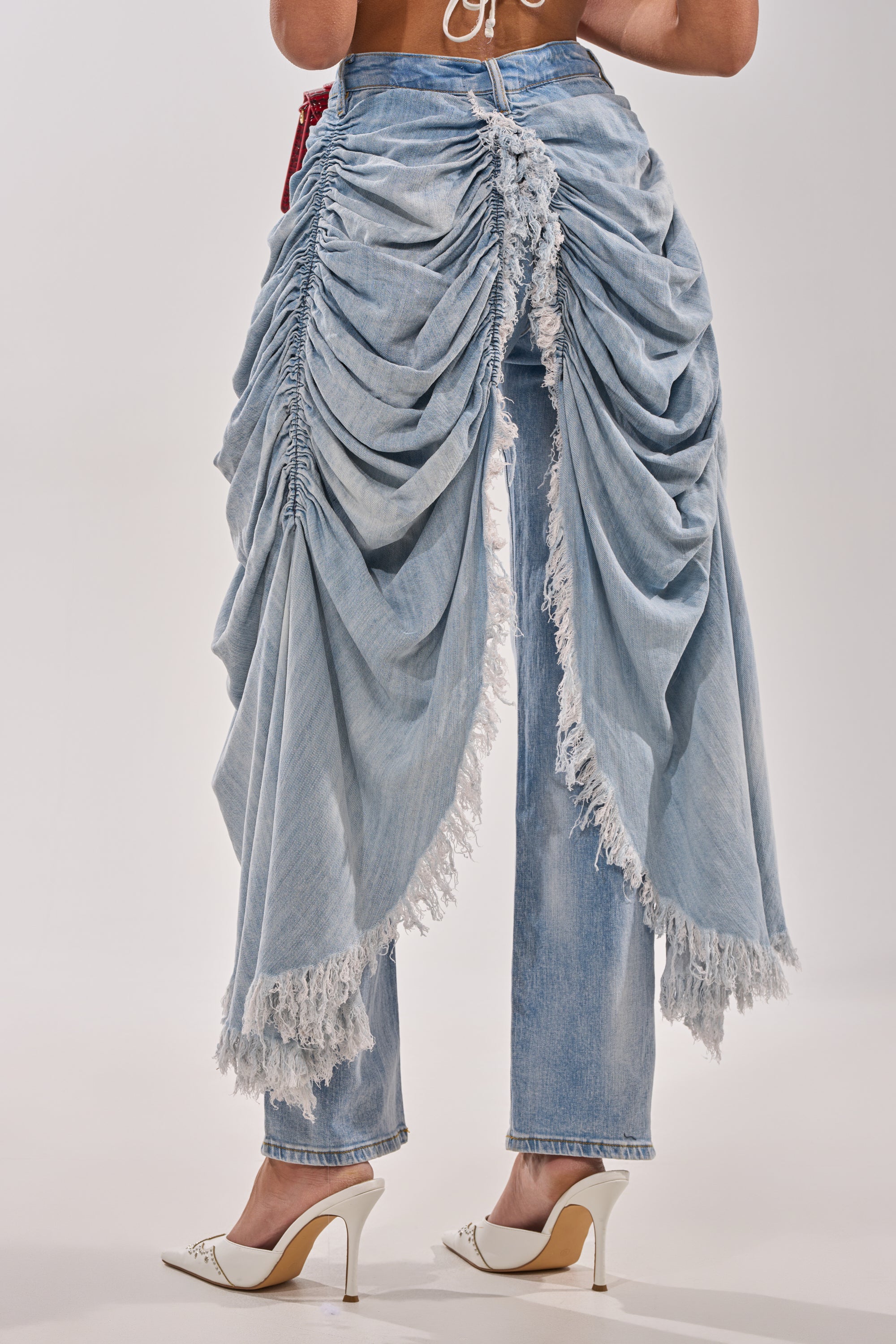 ALL OVER THE PLACE DENIM PANT
