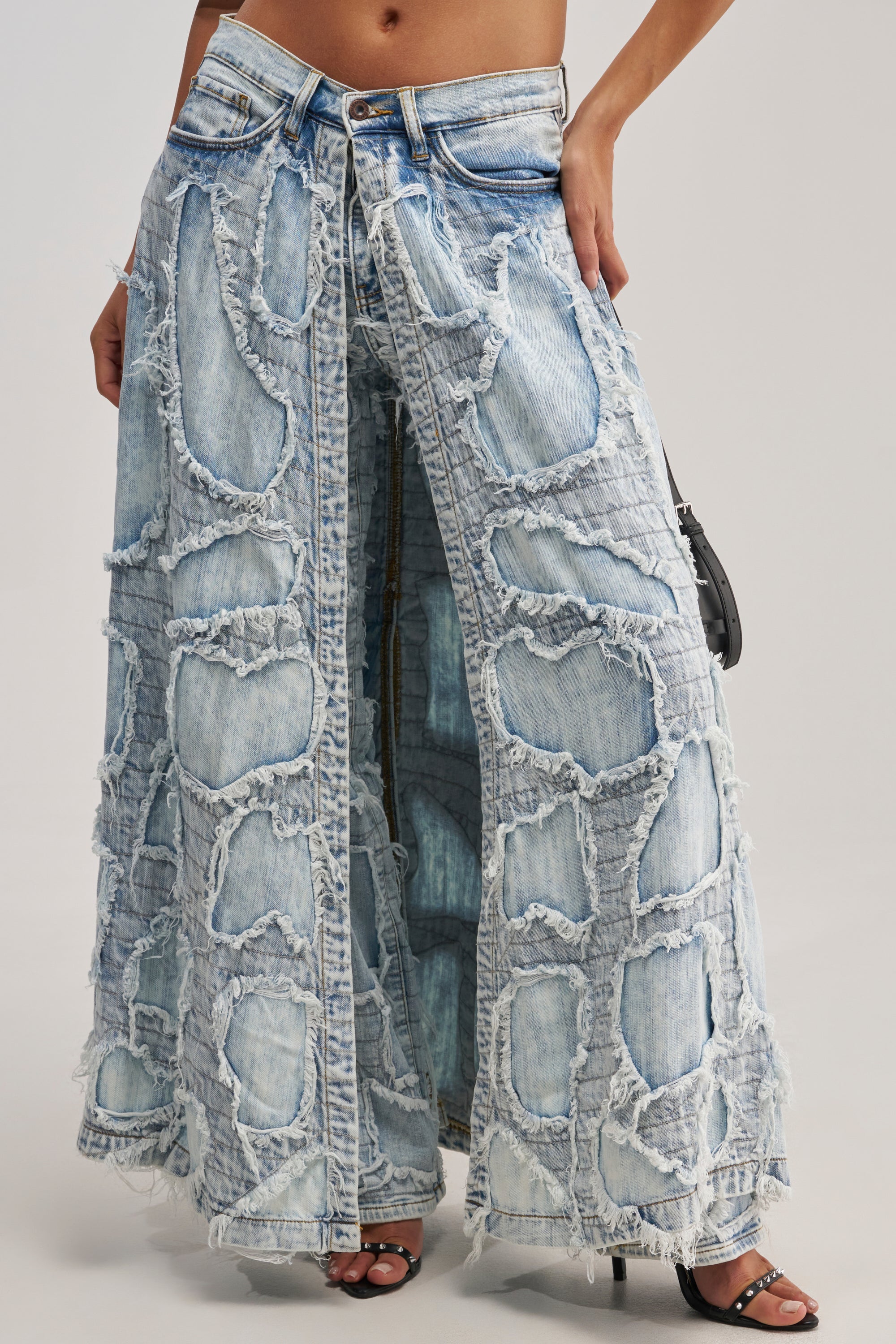 CRAZY FOR YOU SUPER DISTRESSED DENIM