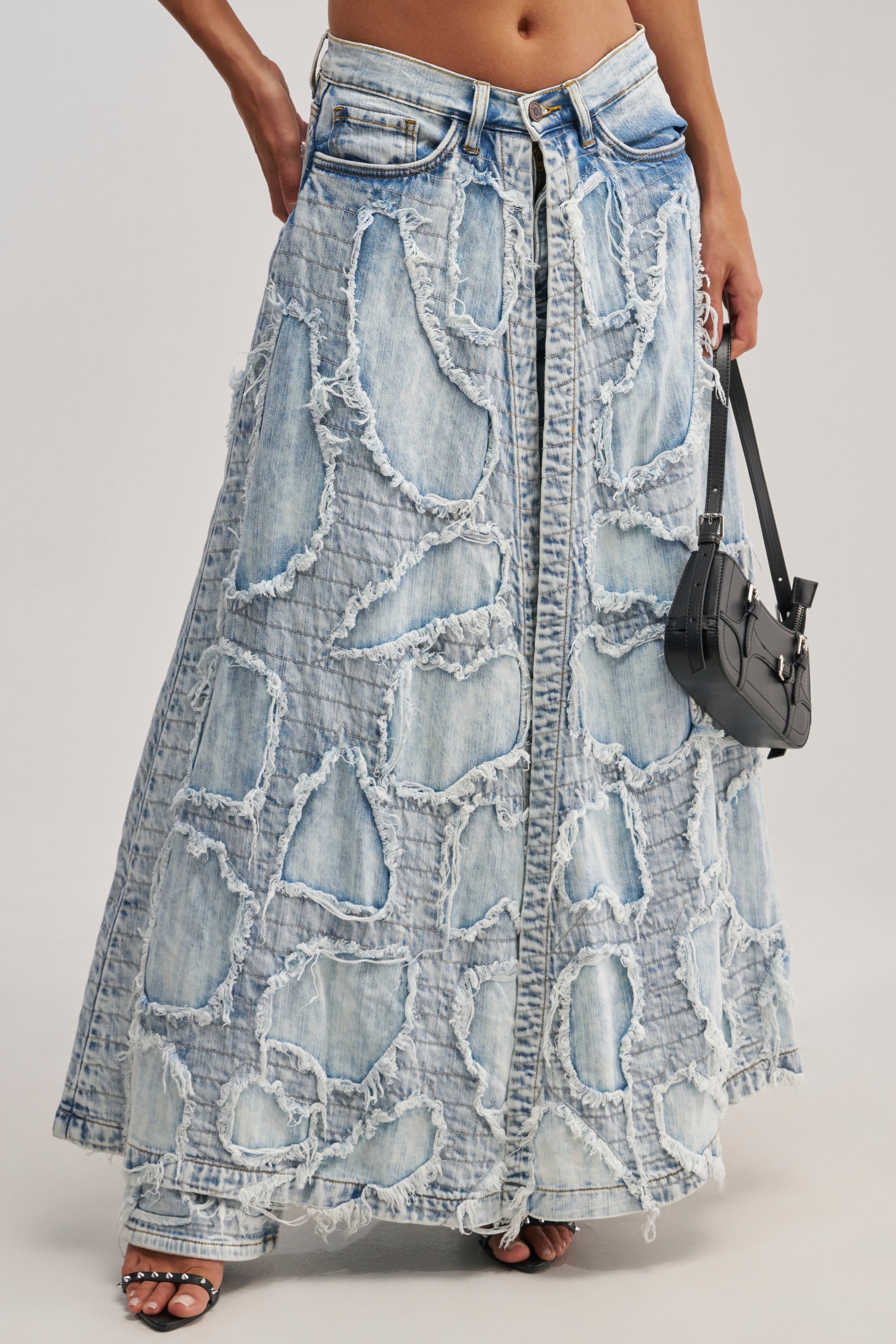 CRAZY FOR YOU SUPER DISTRESSED DENIM