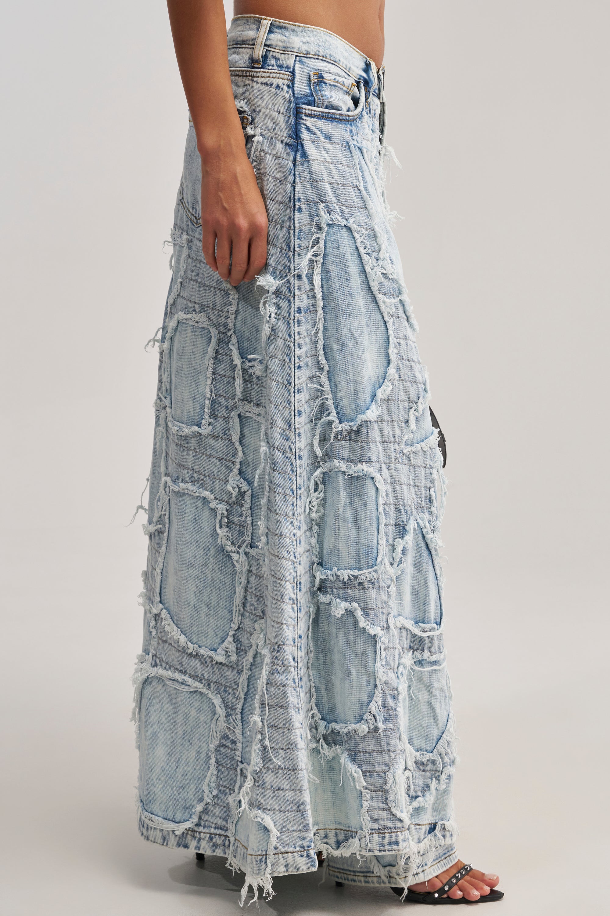 CRAZY FOR YOU SUPER DISTRESSED DENIM