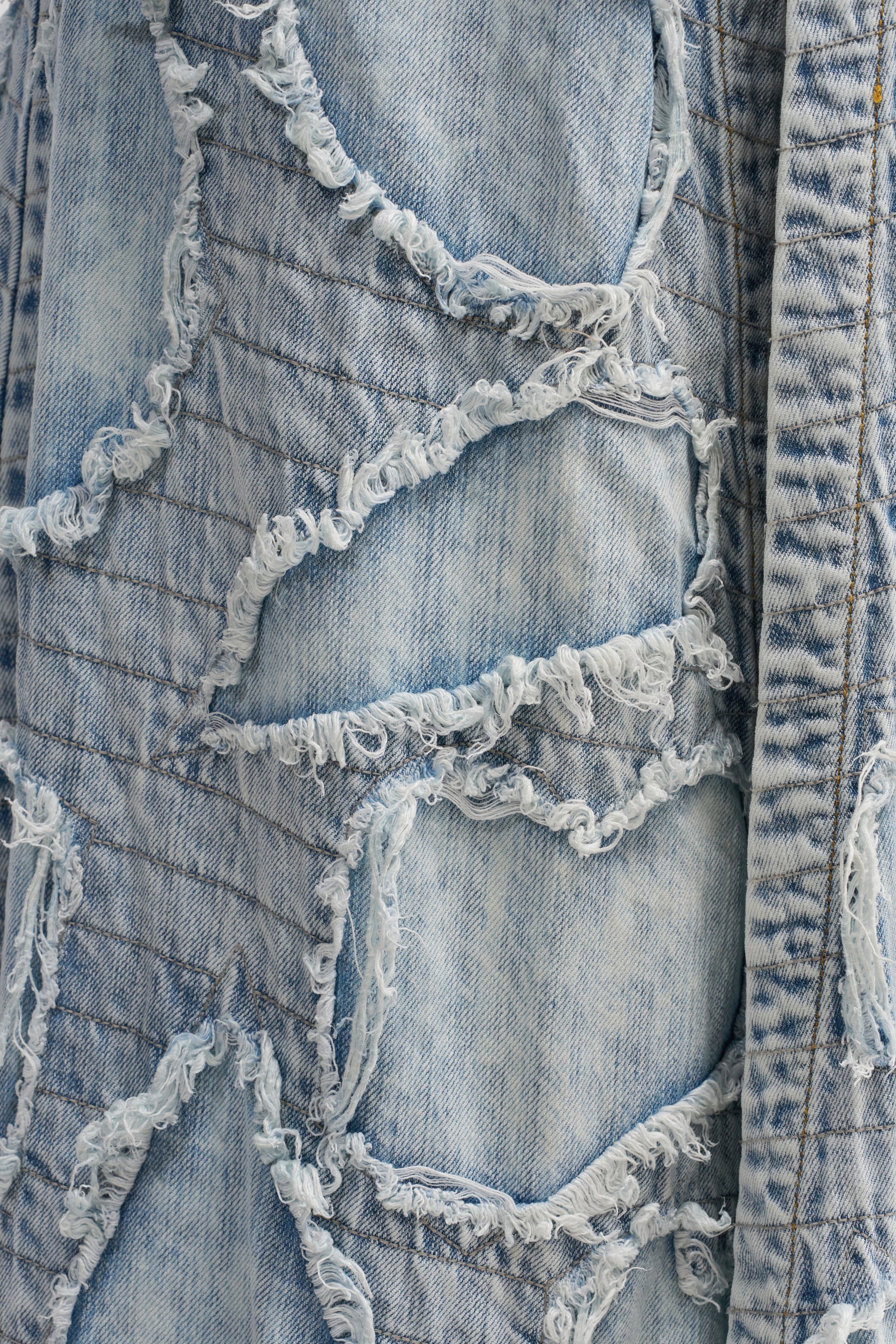 CRAZY FOR YOU SUPER DISTRESSED DENIM