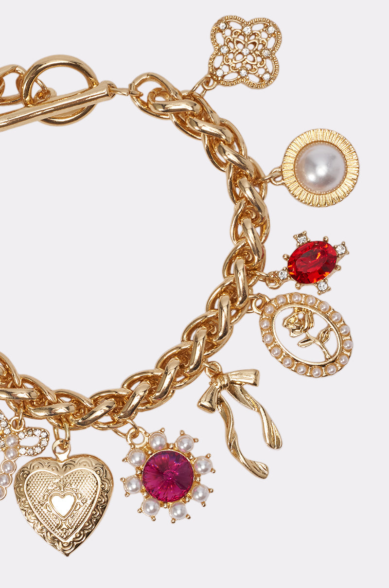CHARMED LIFE CHARM BRACELET