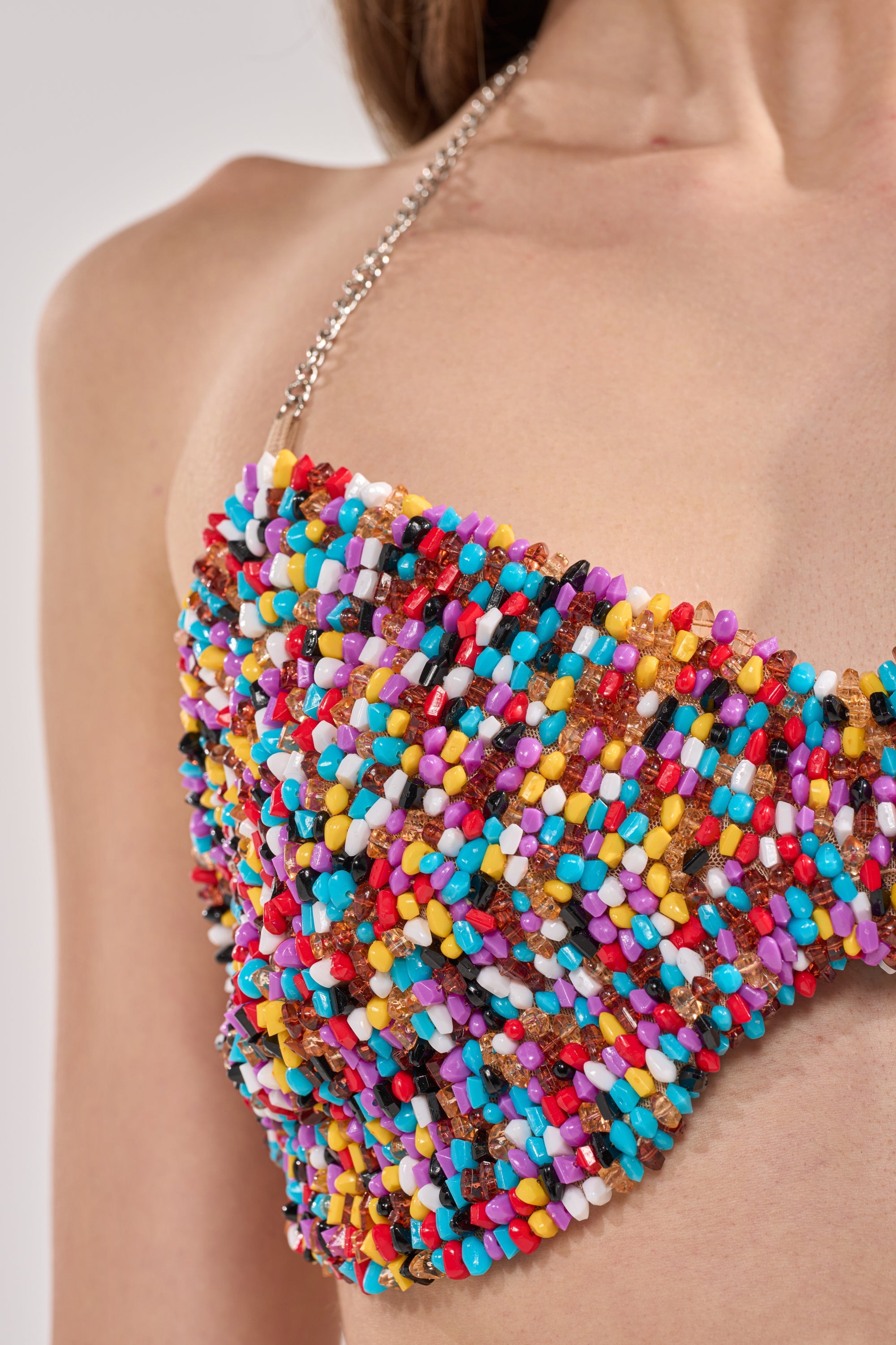SWEET LIKE CANDY BEADED BRALETTE