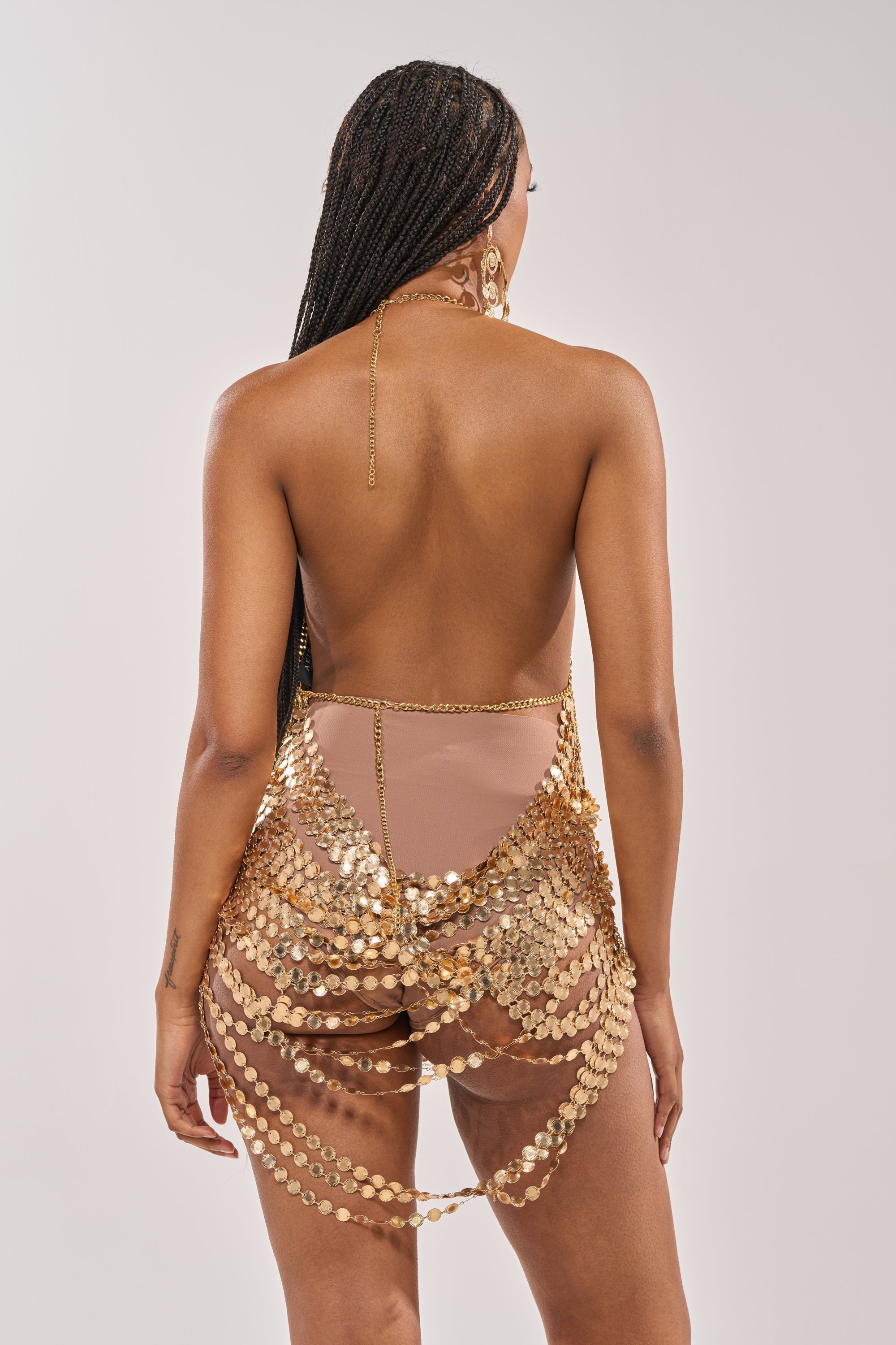 RUN ME MY COIN MINI DRESS