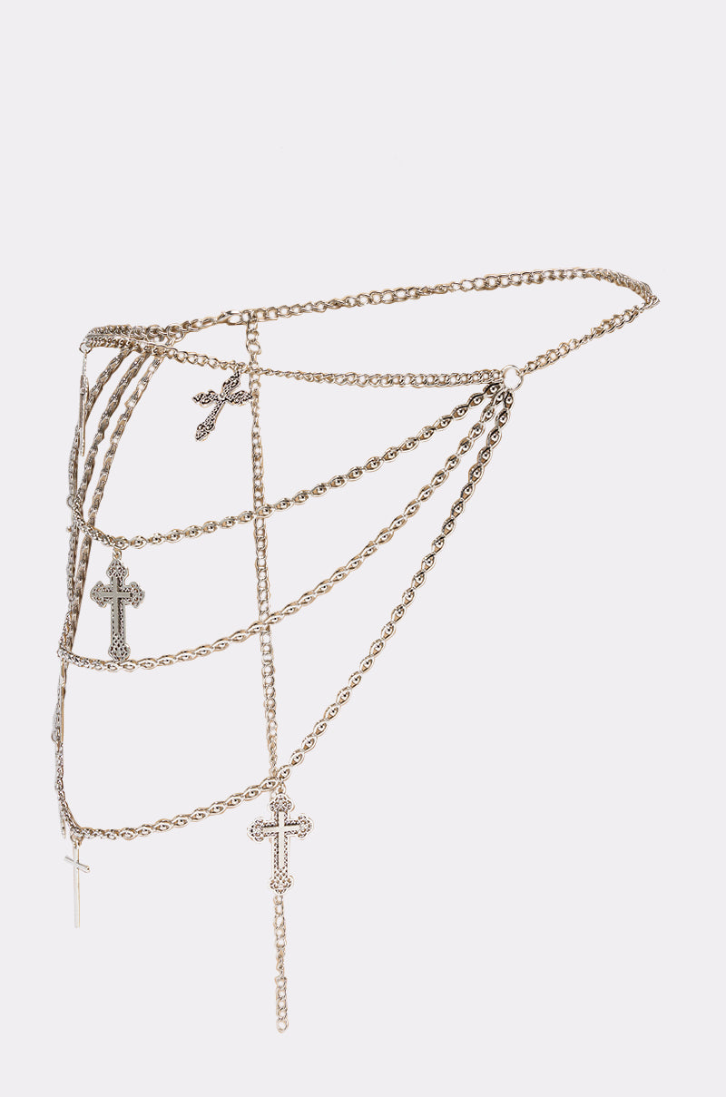 ON HIS BOAT CHAIN BELT
