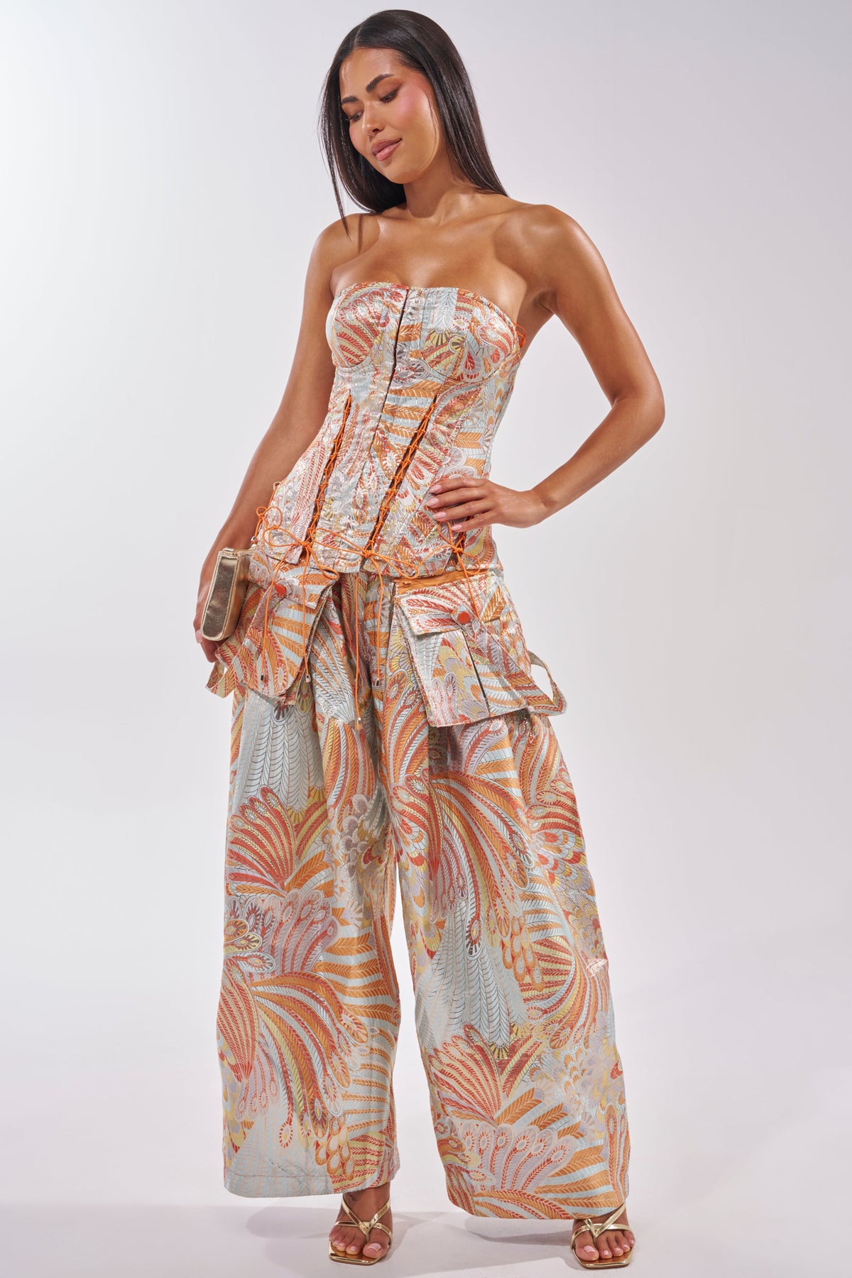 MARTHA FLORAL TROUSER