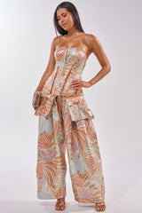 MARTHA FLORAL TROUSER