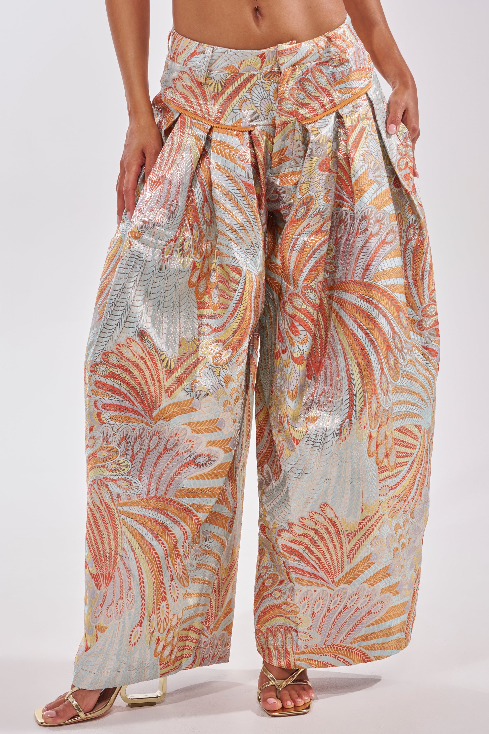 MARTHA FLORAL TROUSER