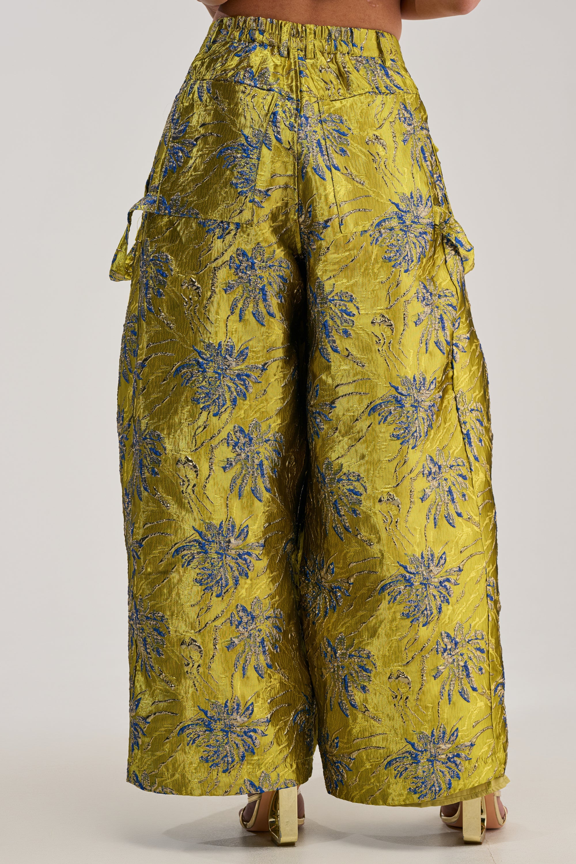 CRAZY FOR YOU BROCADE TROUSER