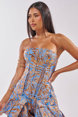 WAYS TO GO BROCADE CORSET