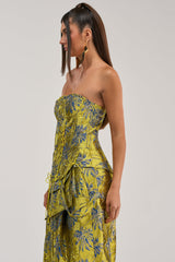 CRAZY FOR YOU BROCADE CORSET