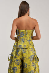 CRAZY FOR YOU BROCADE CORSET