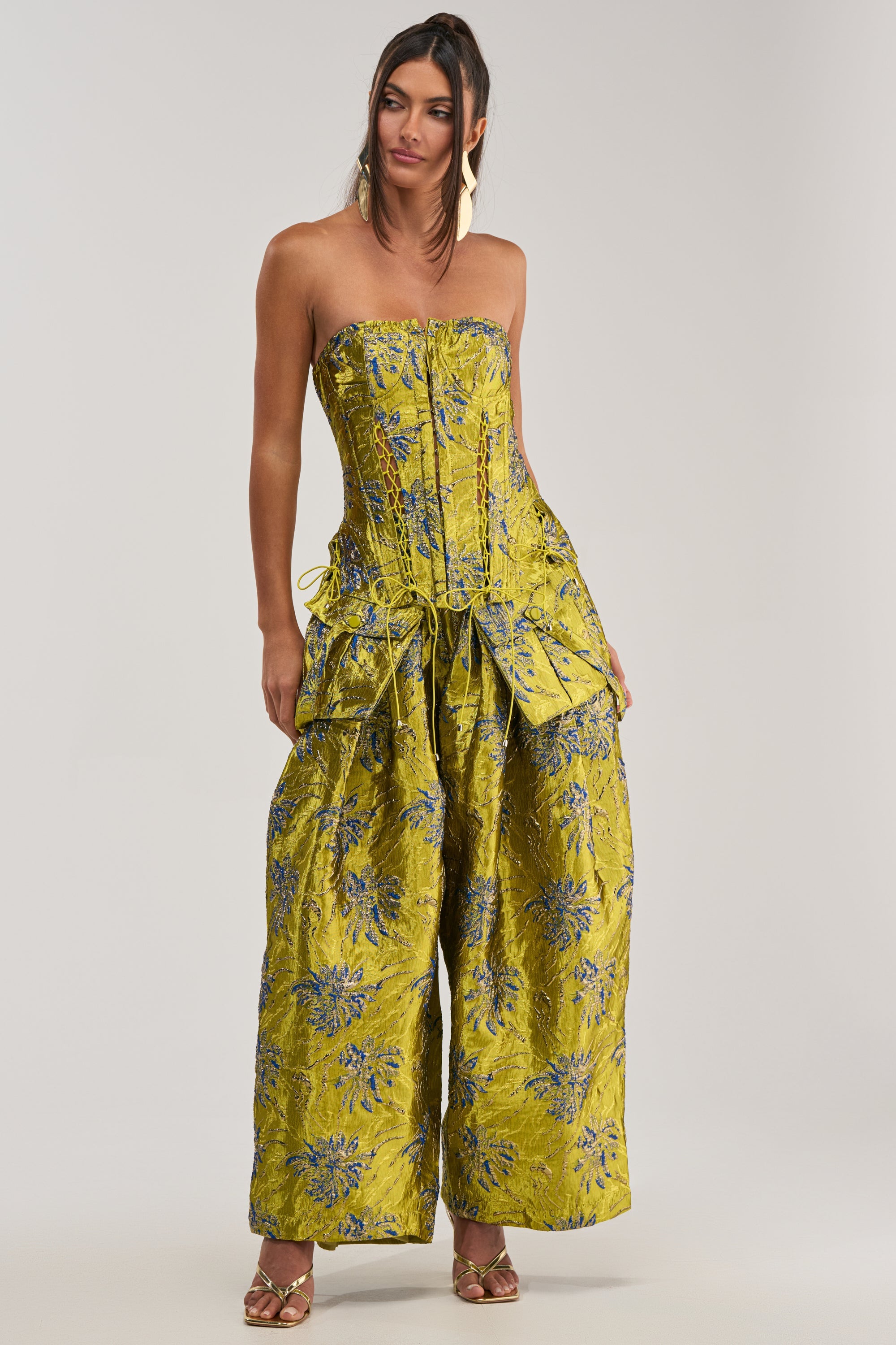 CRAZY FOR YOU BROCADE CORSET
