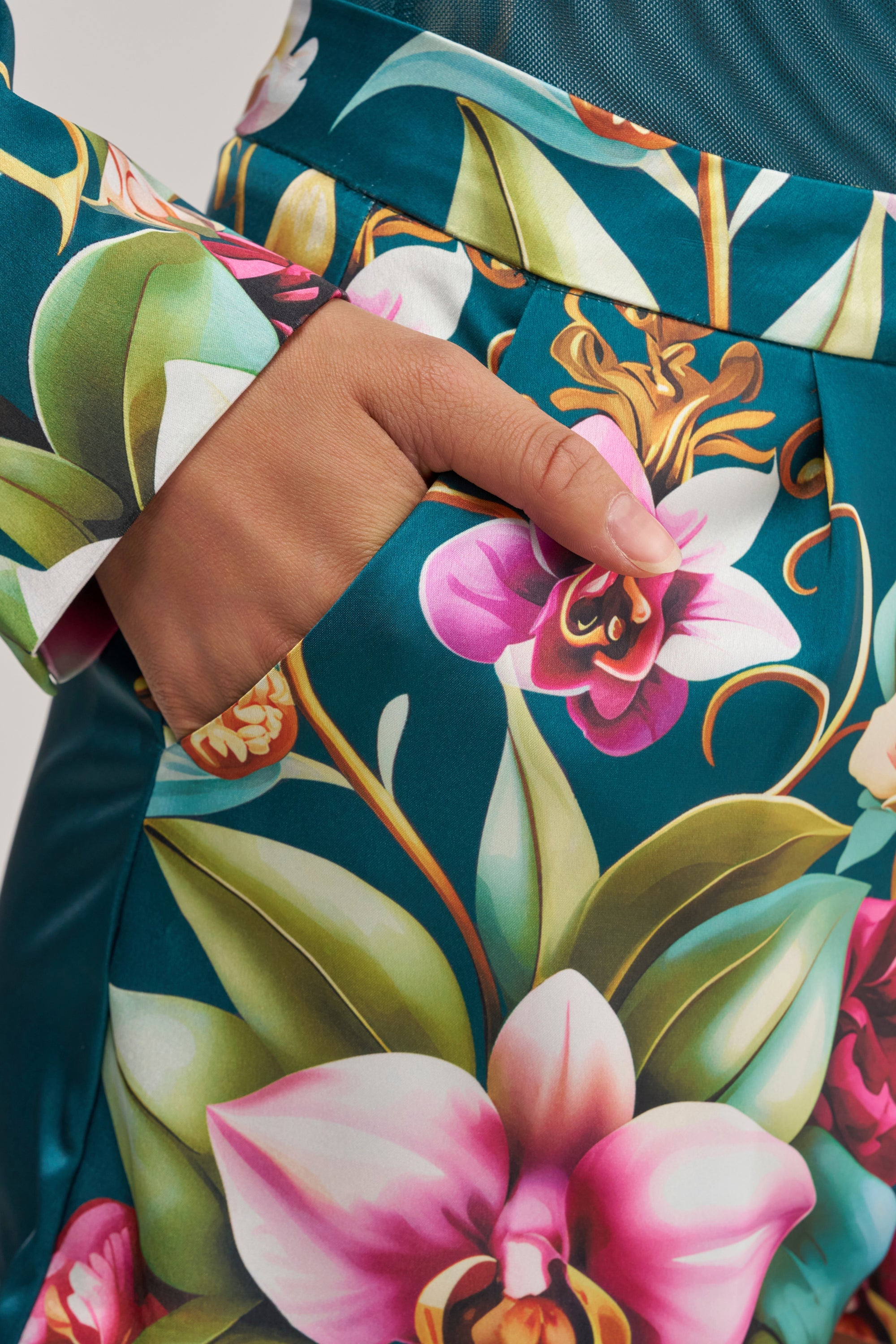 ISLAND TIME SATIN SHORTS