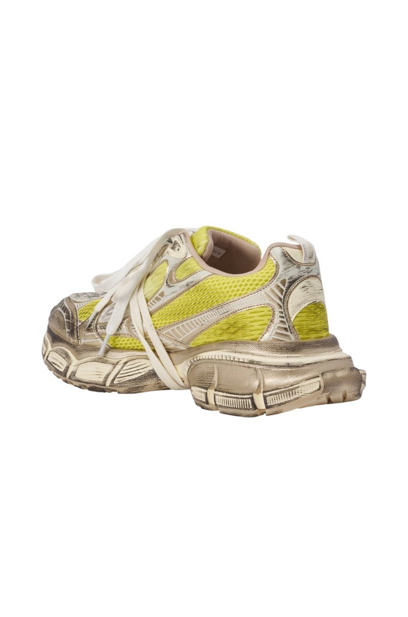 AKIRA GOLD CALU CITRON YELLOW SNEAKER