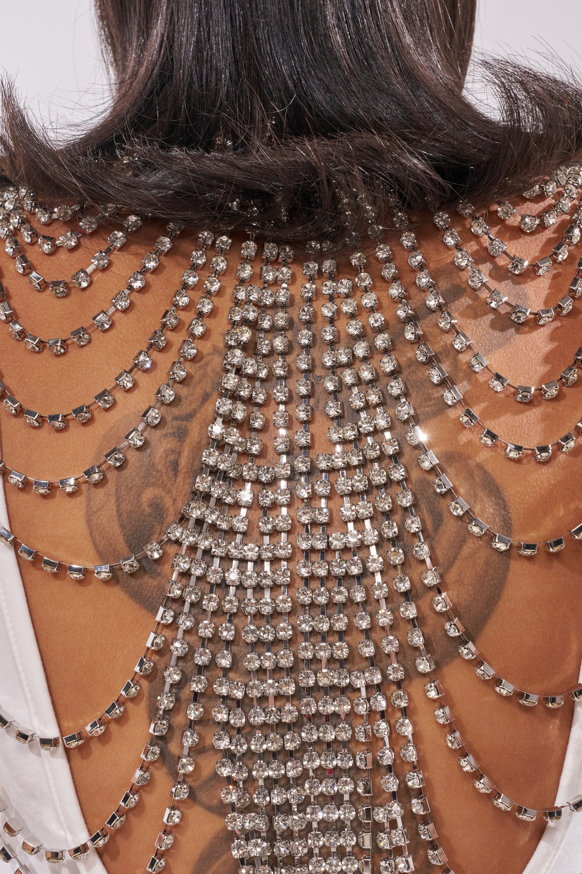 ONE OF ONE RHINESTONE SLEEVELESS TEE