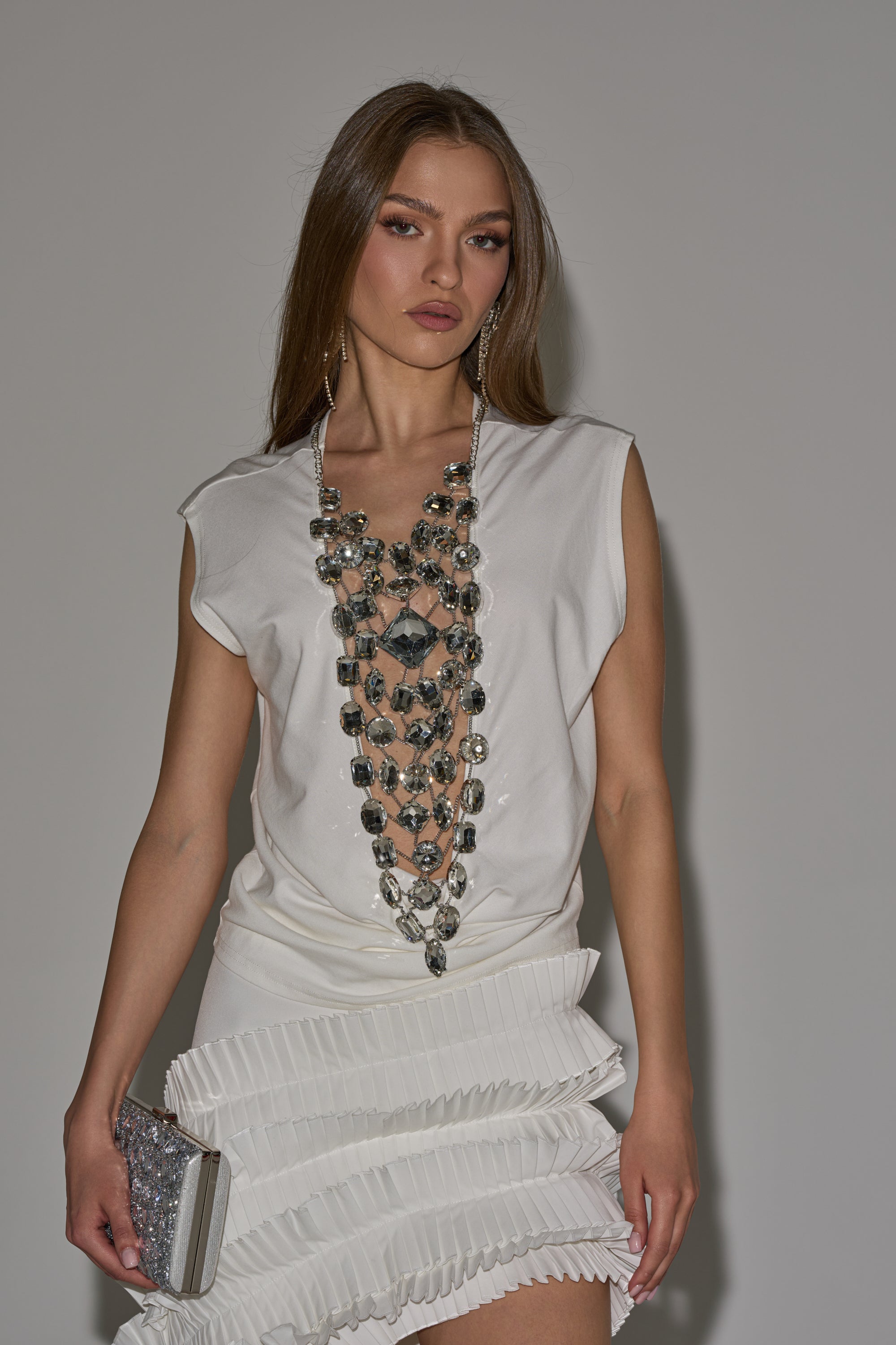 LAYLA RHINESTONE TEE