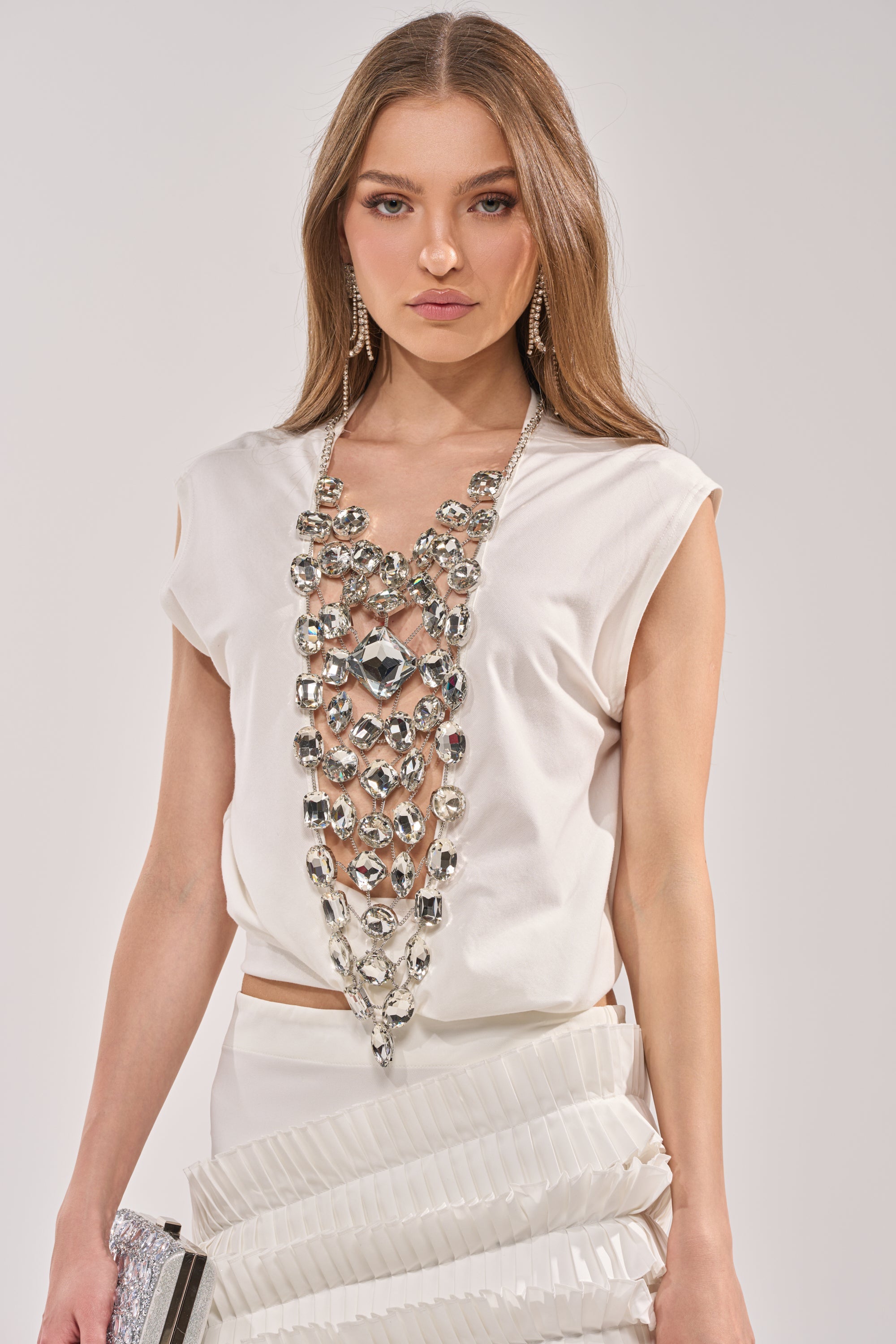 LAYLA RHINESTONE TEE