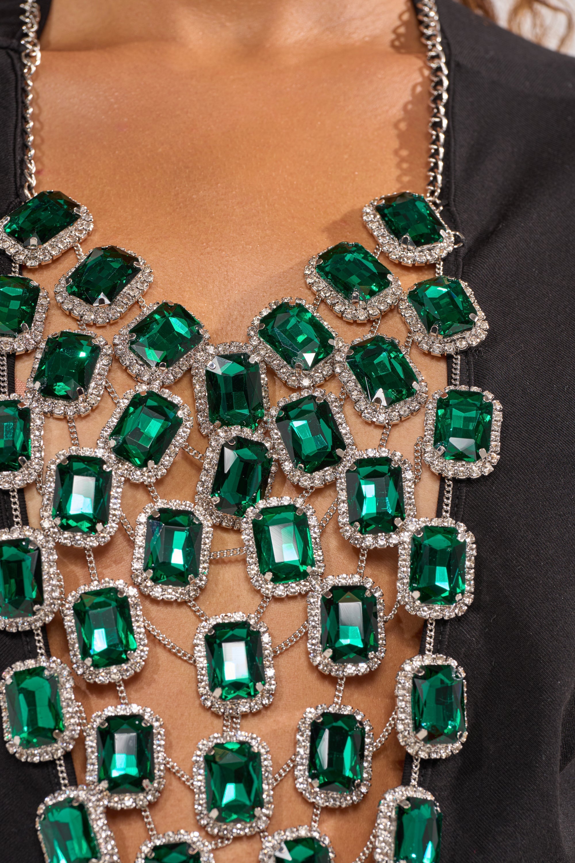 EMERALD BABY RHINESTONE TEE