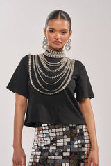 ROYALTY RHINESTONE TEE