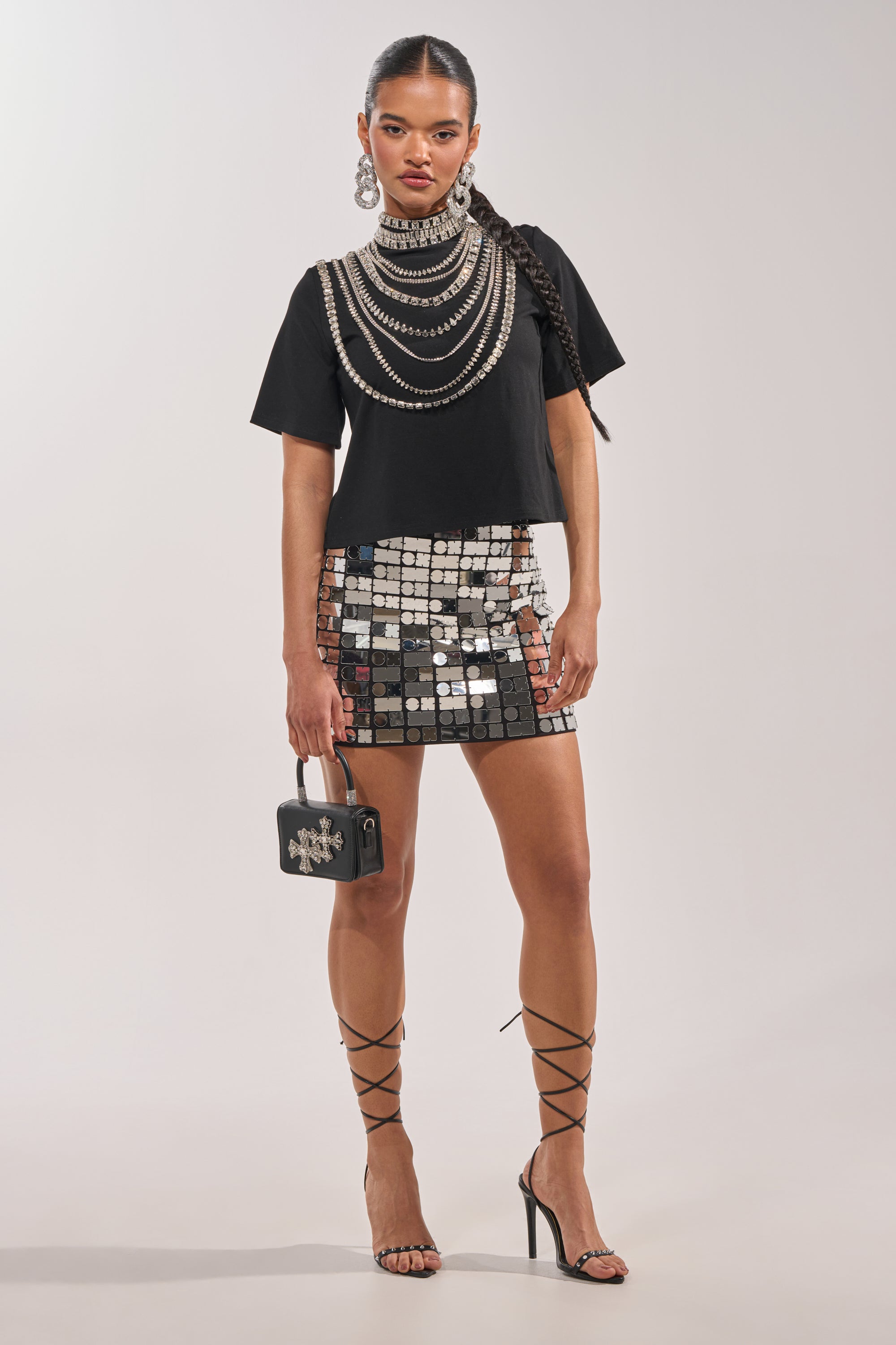 ROYALTY RHINESTONE TEE