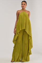 CRUSHIN ON YOU BLOUSE IN CHARTREUSE