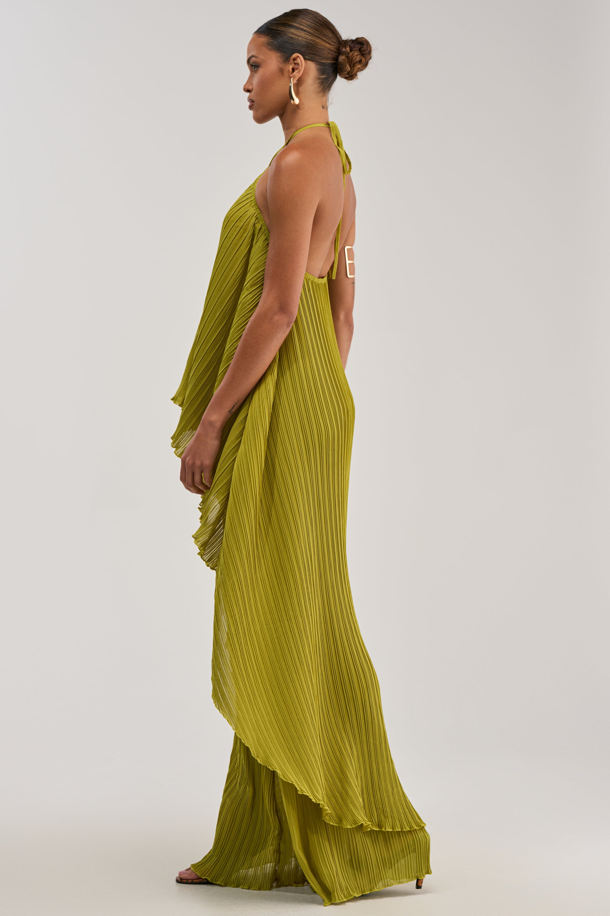 CRUSHIN ON YOU BLOUSE IN CHARTREUSE